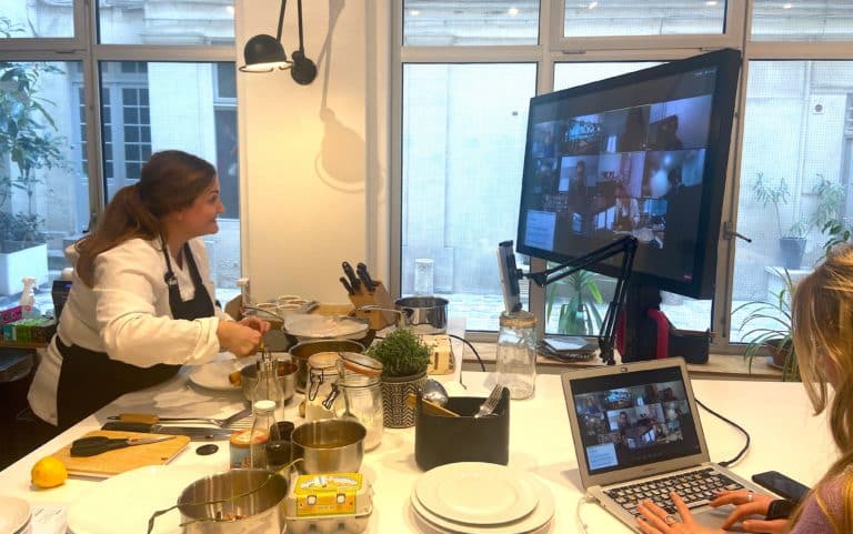 Team cooking live (teambuilding à distance)