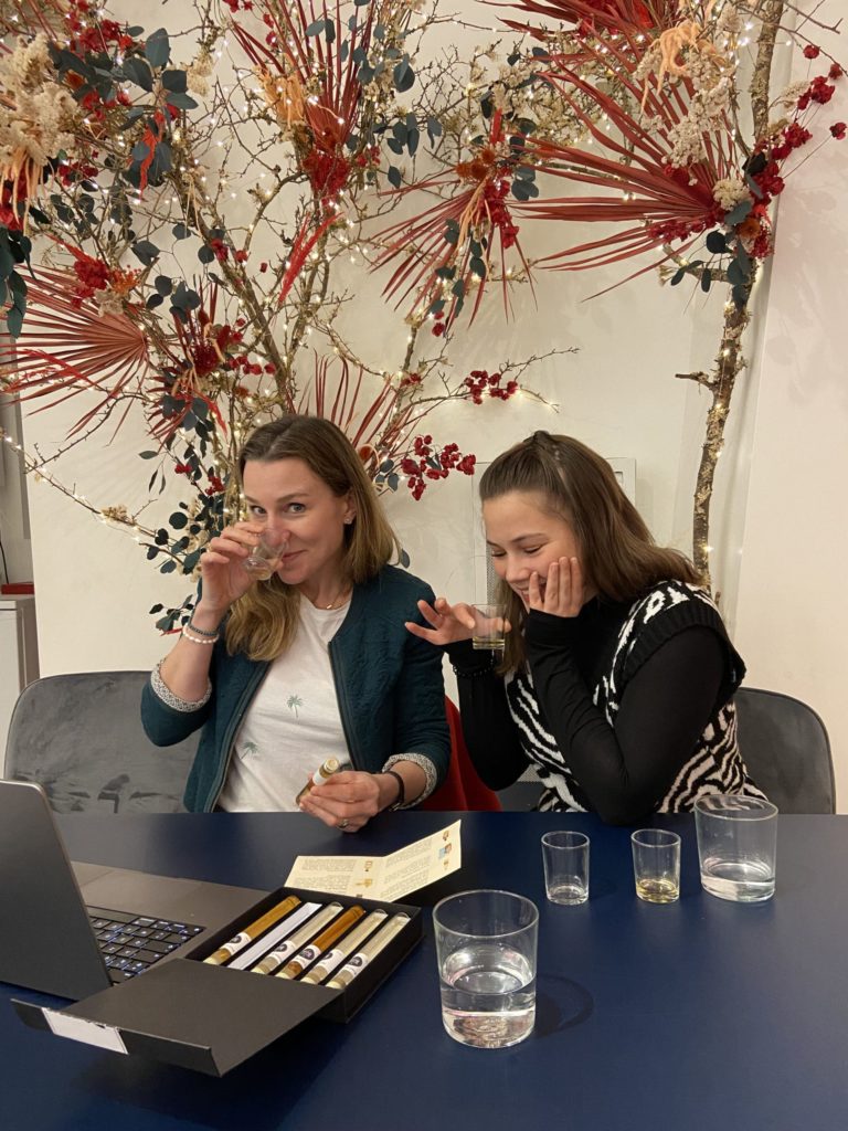 Dégustation de rhums ou whiskys