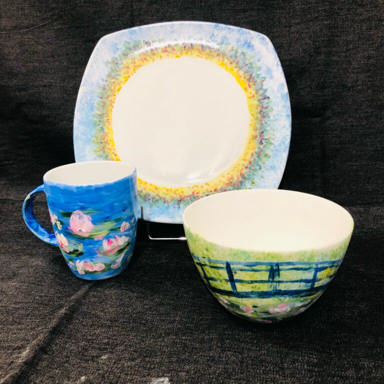 Peinture sur porcelaine