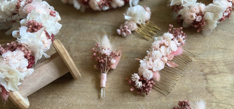 Création accessoires fleuris