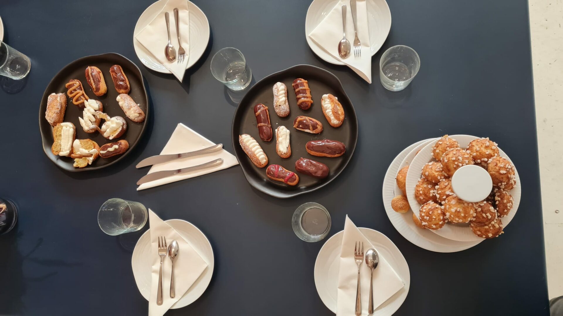 pâtisserie, atelier cuisine, PépiteParis, teambuilding, choux, éclairs